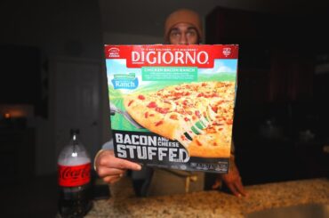 Is DiGiorno's Stuffed Chicken Bacon Ranch Frozen Pizza Good?!