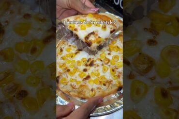 Tried a Street Style Pizza! Guess the Price? #pizza #food #ytshort #ytviral