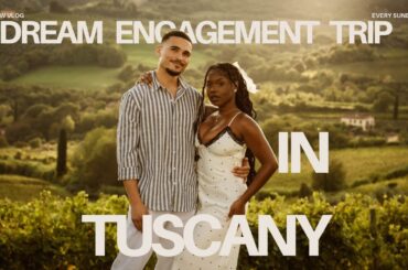 PART 2: Engagement Trip to Tuscany 💍 Underground Winery, Italian Food, Countryside Sunsets
