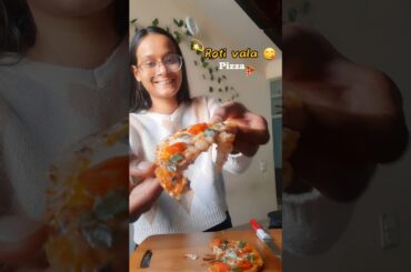 Iss tarah se roti khao🤭🍕 #ytshorts #recipe #pizza #food #viral #sonalgupta