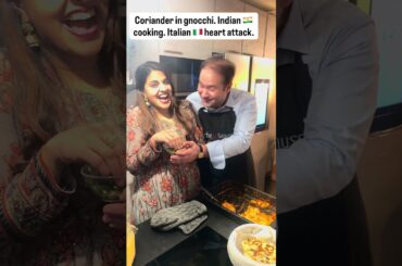 When try to add Indian flavor to Italian food #cooking #food #funny