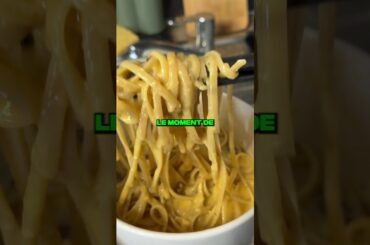 CARBONARA ITALIENNE AVEC MA CUISSE DE JAMBON IBÉRIQUE ? 🐷 #shorts #degustation #patanegra #tiktok