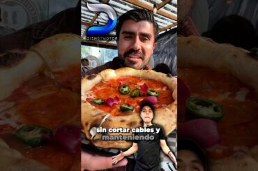 Pizzas de Dienstmotor 🤢 pésimas sin sabor #short #shorts #food #foodie #pizza #dienstmotor #mexico
