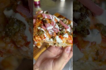 CRAZIEST Pizza Combo #pizza #food  #recipe