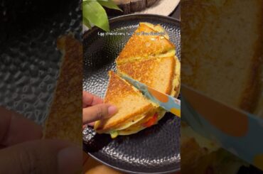 Egg pizza sandwich🍕🥪 #pizza #sandwich #egg #shortsfeed #shorts #ytshorts