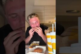 Eating McDonald’s in Italy Should Be a Crime 🍔🚔 #wieiad #wieiadrealistic #whatieayinaday