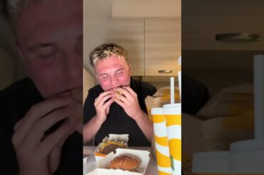 Eating McDonald’s in Italy Should Be a Crime 🍔🚔 #wieiad #wieiadrealistic #whatieayinaday