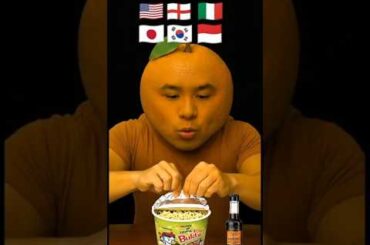 EAT SAMYANG BULDAK NOODLES WITH SAUCE FROM VARIOUS COUNTRIES