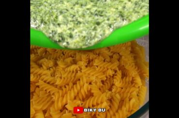 How to make Spinach Macaroni Pasta #cooking #recipe #pasta