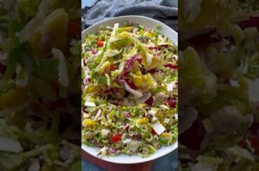 Italian Shredded Brussels Sprout SaladComment ✨SALAD✨ and I’ll send you the details directly!! T