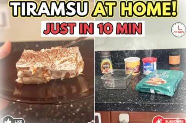 Classic Homemade Tiramisu | Easy No-Bake Italian Dessert Recipe