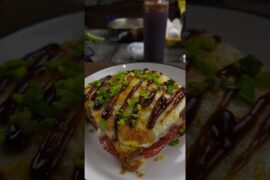 Крок - Месье с чоризо и моцареллой!