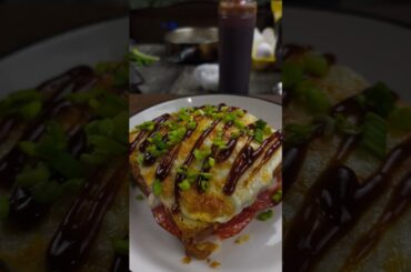 Крок - Месье с чоризо и моцареллой!