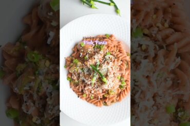 Hidden veggie Pink Pasta #pasta #pinkpasta #food #trendingshorts #recipe #trending