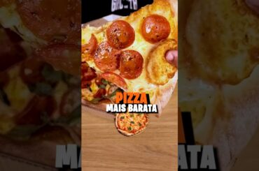 A PIZZA MAIS BARATA DO APP!  #comida #sp #churrascocaseiro