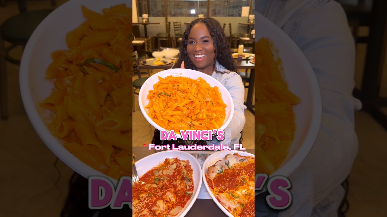 Authentic Italian Food in Fort Lauderdale 🇮🇹🍕 Davinci’s Pizzeria Review Authentic Italian Food in Fort Lauderdale 🇮🇹🍕 Davinci’s Pizzeria Review