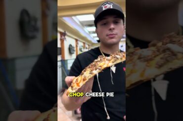 Yo ock let me get a Chopped Cheese Pizza! 🍕💯