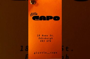 Best Italian Food in Edinburgh? 🏴󠁧󠁢󠁳󠁣󠁴󠁿 Little Capo #shorts #foodie