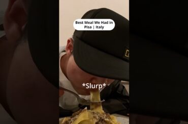 Best Meal We Had in Pisa | Italy 🇮🇹