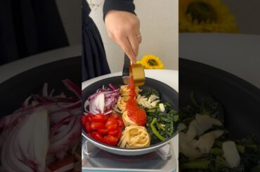 Tek tava da makarna #food #tarif #keşfet #cooking