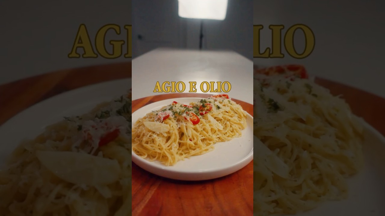 Agio e olio #easyrecipes #foodies #cooking Agio e olio #easyrecipes #foodies #cooking