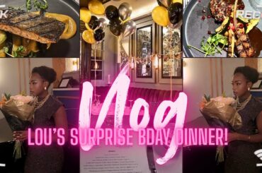FINE DINING AT BLU RISTORANTE | OUR SISTER'S SURPRISE BIRTHDAY DINNER! | ITALIAN DINING #VLOG #99