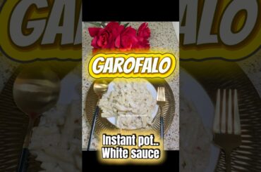 Garofalo Alfredo(white sauce pasta)#italian#india #recipe #food #cooking #reels #instantpot#cooking