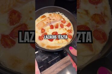 LAZACOS TÉSZTA #anyavagyok #lazac #tészta #pasta #recept