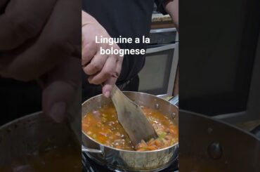 linguine a la bolognese #tomatoe sauce #hardcheese #food #italianrecipes