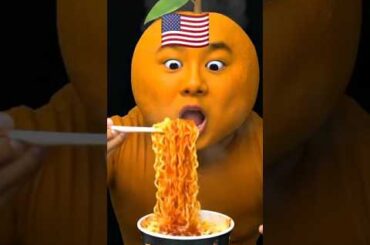 eat Samyang buldak noodles with sauce from this country