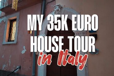 What €35,000 Bought Me in Italy | Italian House Tour & Slow Renovation in Abruzzo