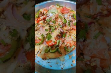 Pizza 🍕 Veg cheese Pizza Home made #food#indianfood#italy#italyin4k#test#test