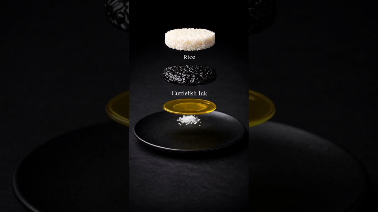 Squid Ink Risotto — Dark Italian Minimalism. #foodshorts #FineDining#ItalianCuisine #food Squid Ink Risotto — Dark Italian Minimalism. #foodshorts #FineDining#ItalianCuisine #food