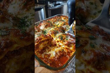 Ravioli Lasagna #youtubeshorts #food #bonnecuisine #cheesecake #explore #cooking