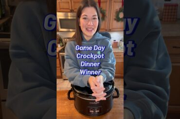 Game Day Crockpot Dinner Winner #recipe #fypシ #crockpot #cooking #food #football #fypシ゚viral #dinner