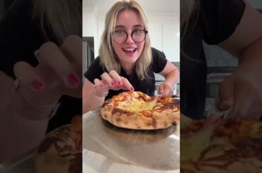 Left over brisket on a pizza! 😍 #food #recipe #cooking #dinner