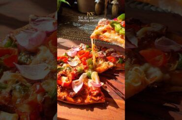 🍕✨Instant pizza, extra cheese, zero stress😌#shorts #recipe #pizza #pizzalover #cheese