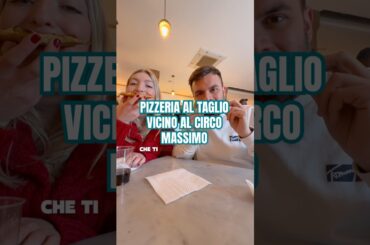 DOVE MANGIARE A ROMA vicino al CIRCO MASSIMO - pizzeria al taglio da provare #dovemangiare #roma