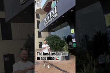 BOVINI: The best Italian restaurant in Abu Dhabi🇦🇪