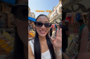 Street food in Italy, Sicily 🇮🇹 #italyfood #italytravel #italystreetfood #sicily