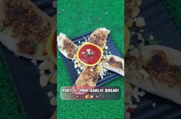 mini garlic bread🍞 #recipe #food #viral #bts #cooking #music #fyp #italy #vlog #explore #trending