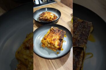 Lasagne - king of comfort food.