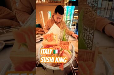 🇮🇹ITALY SUSHI KING #food #shorts #restaurant #italy
