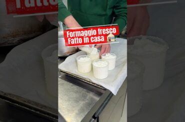 Formaggio fresco fatto in casa 🏠 #macelleriapucci