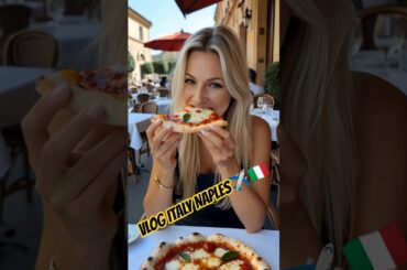 Naples , Italy 🇮🇹Ai Travel Guide: Narrow Streets,Legendary Flavors! #travel #travelvlog #vlog #italy