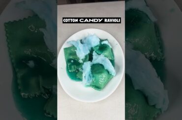 This Cotton Candy Ravioli got me BANNED from Italy #italianfood #recipe #pastatime #pasta