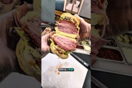 Not Double.. Not Triple… But QUADRUPLE Meat on This Italian 😮