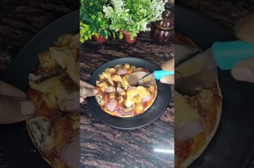veg paneer mushroom pizza 🍕🤤 #pizza #shorts #ytshorts