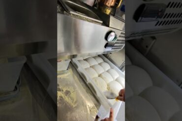 Pepperoni pizza slapped, shaped and baked in 2 & half minutes in the Gozney Dome gen 2