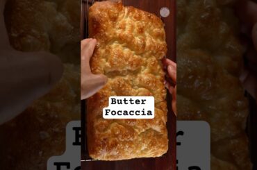 Best Butter focaccia recipe ever!